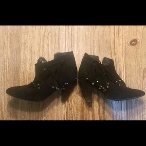 Topshop for Sienna Miller LE fringe bootie